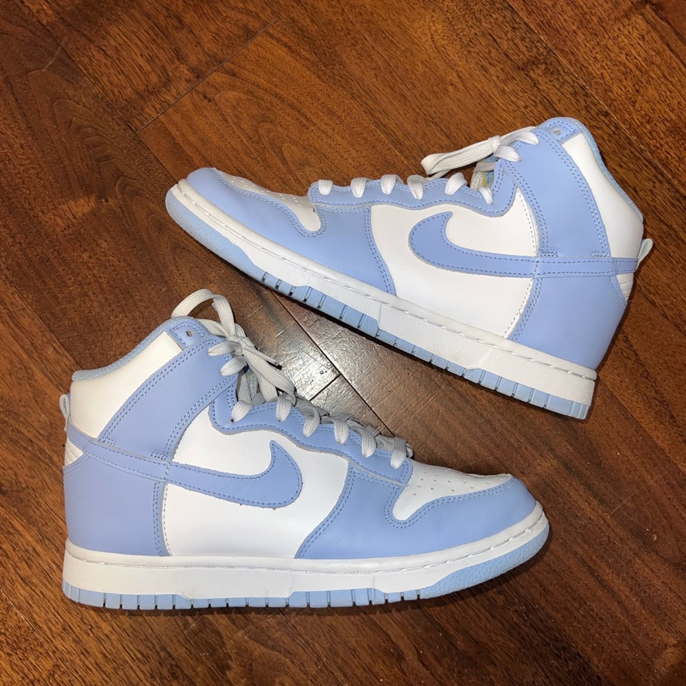 Nike Dunk High - White/Aluminum - Women’s